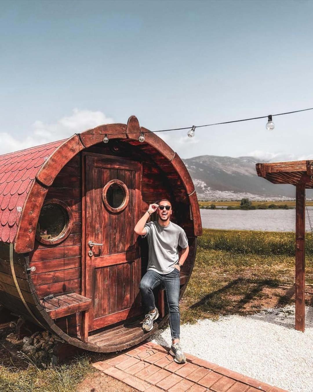 Barrel Land Blidinje - Drvena Bacva Za Spavanje Campingplatz